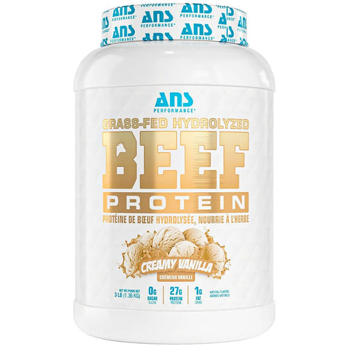 ANS Performance GRASS-FED HYDROLYZED BEEF PROTEIN, 3lb