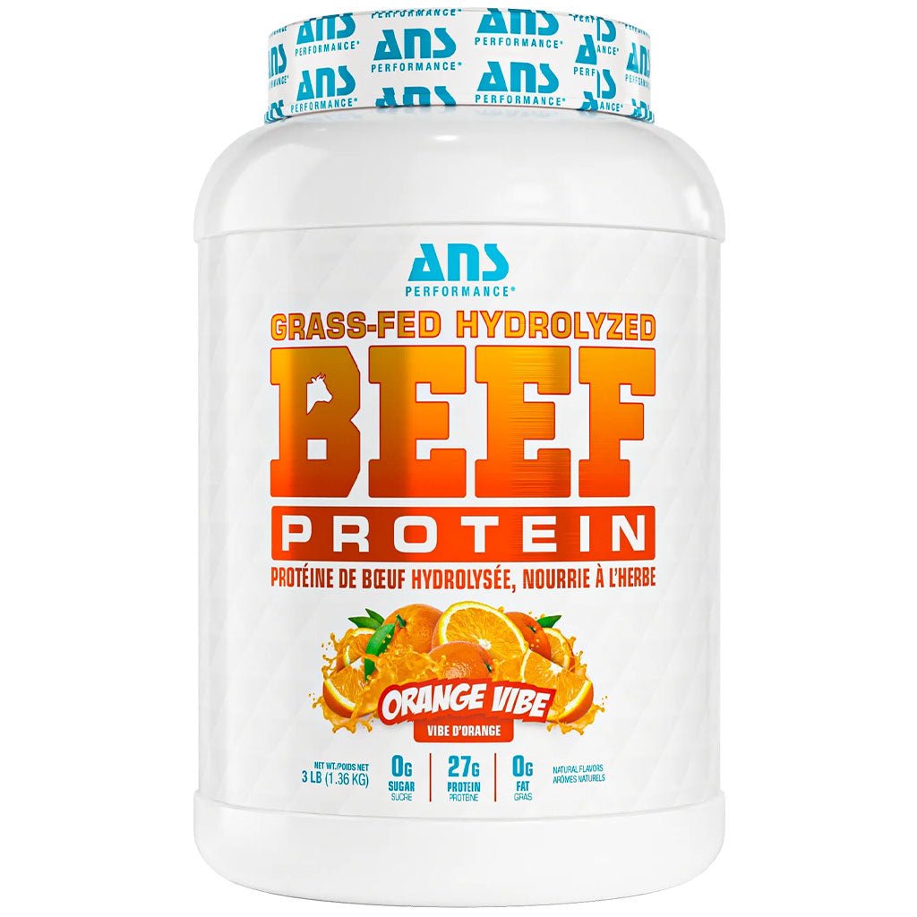 ANS Performance GRASS-FED HYDROLYZED BEEF PROTEIN, 3lb