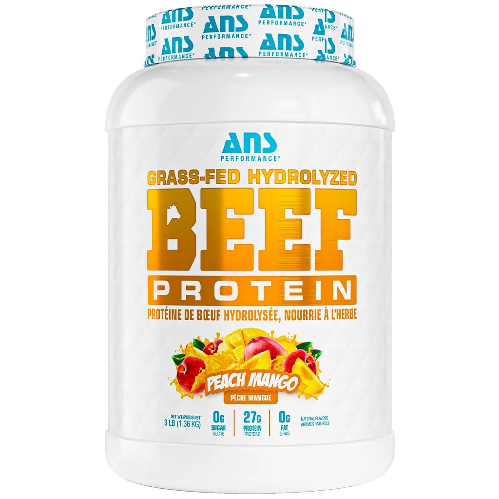 ANS Performance GRASS-FED HYDROLYZED BEEF PROTEIN, 3lb