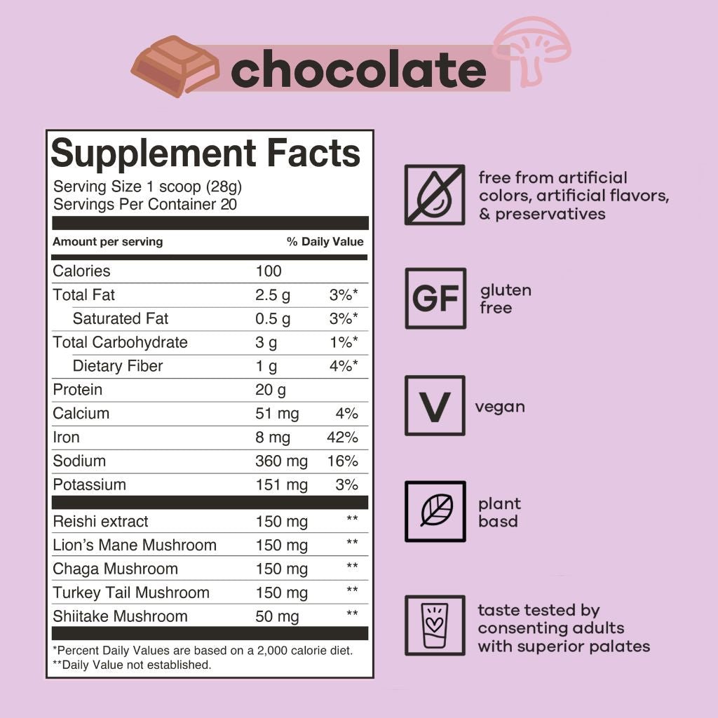 BASD MIND & BODY PLANT-BASED PROTEIN, 20 Servings