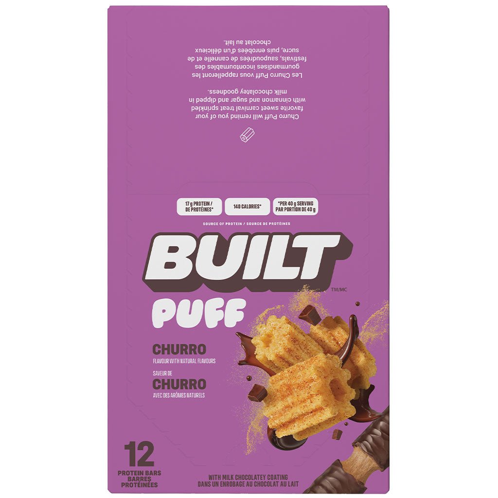 Built PUFF PROTEIN BARS, 12 Bars/Box