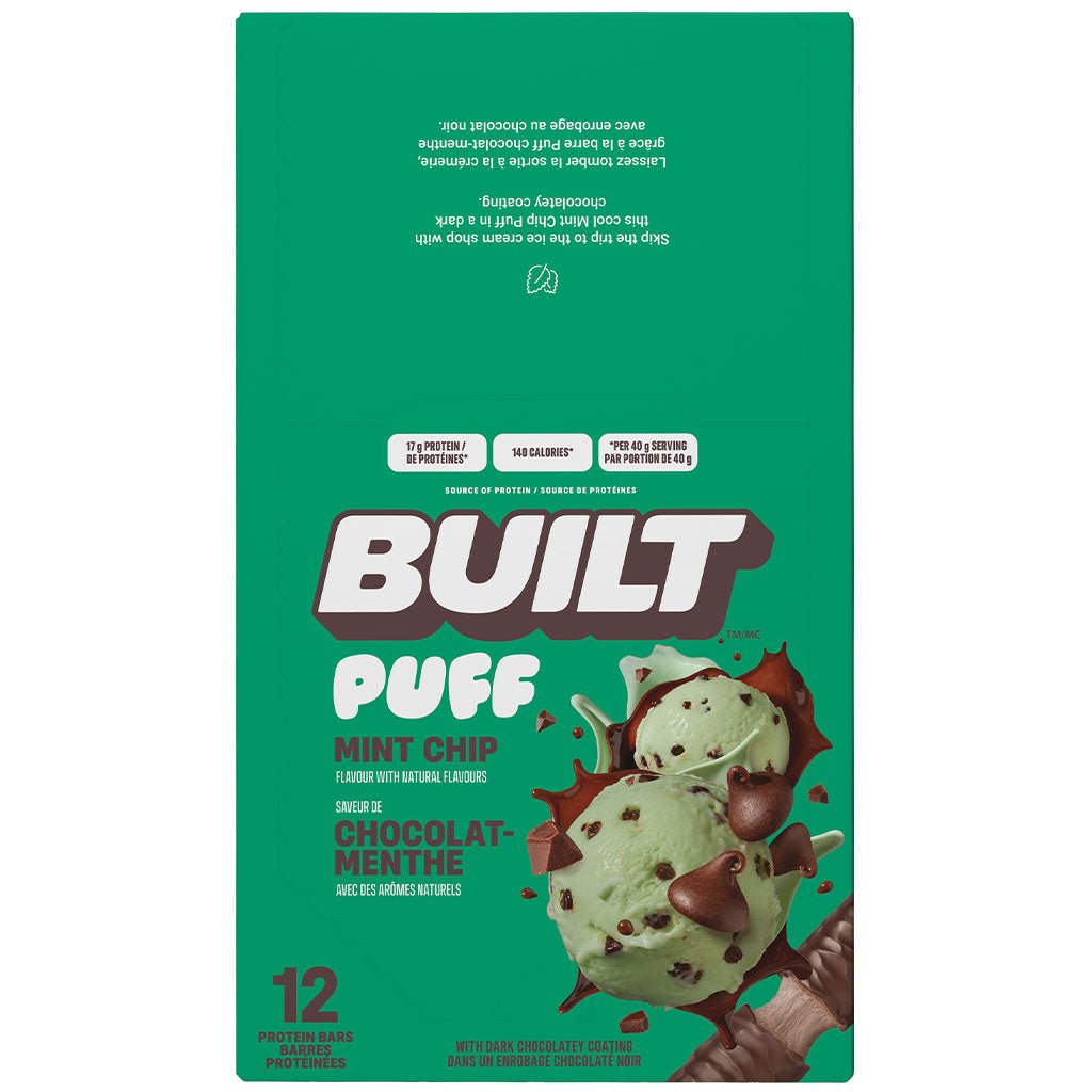 Built PUFF PROTEIN BARS, 12 Bars/Box