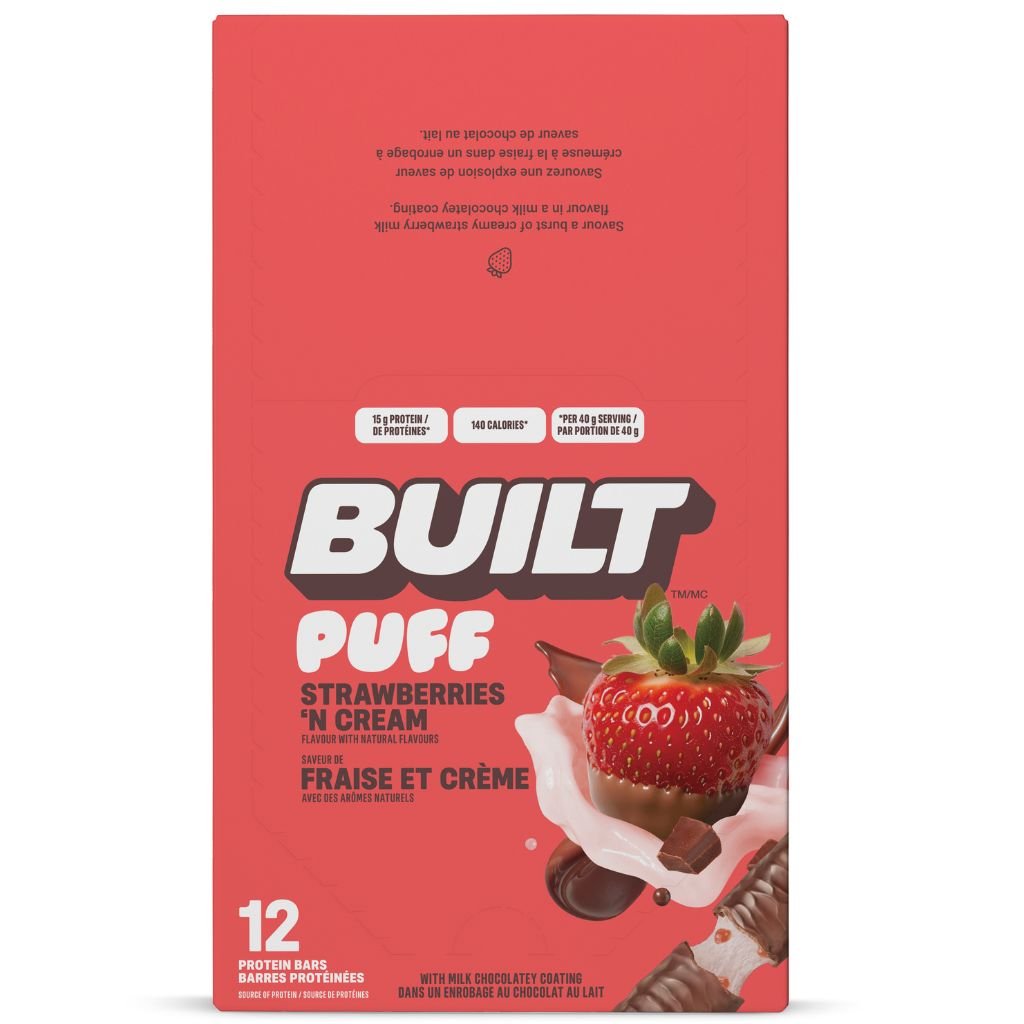 Built PUFF PROTEIN BARS, 12 Bars/Box