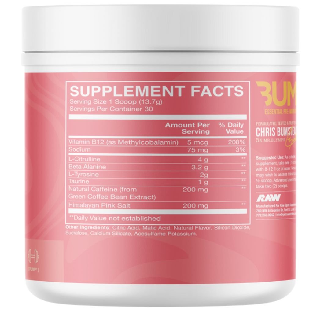 CBUM ESSENTIAL PRE-WORKOUT, 30 Servings