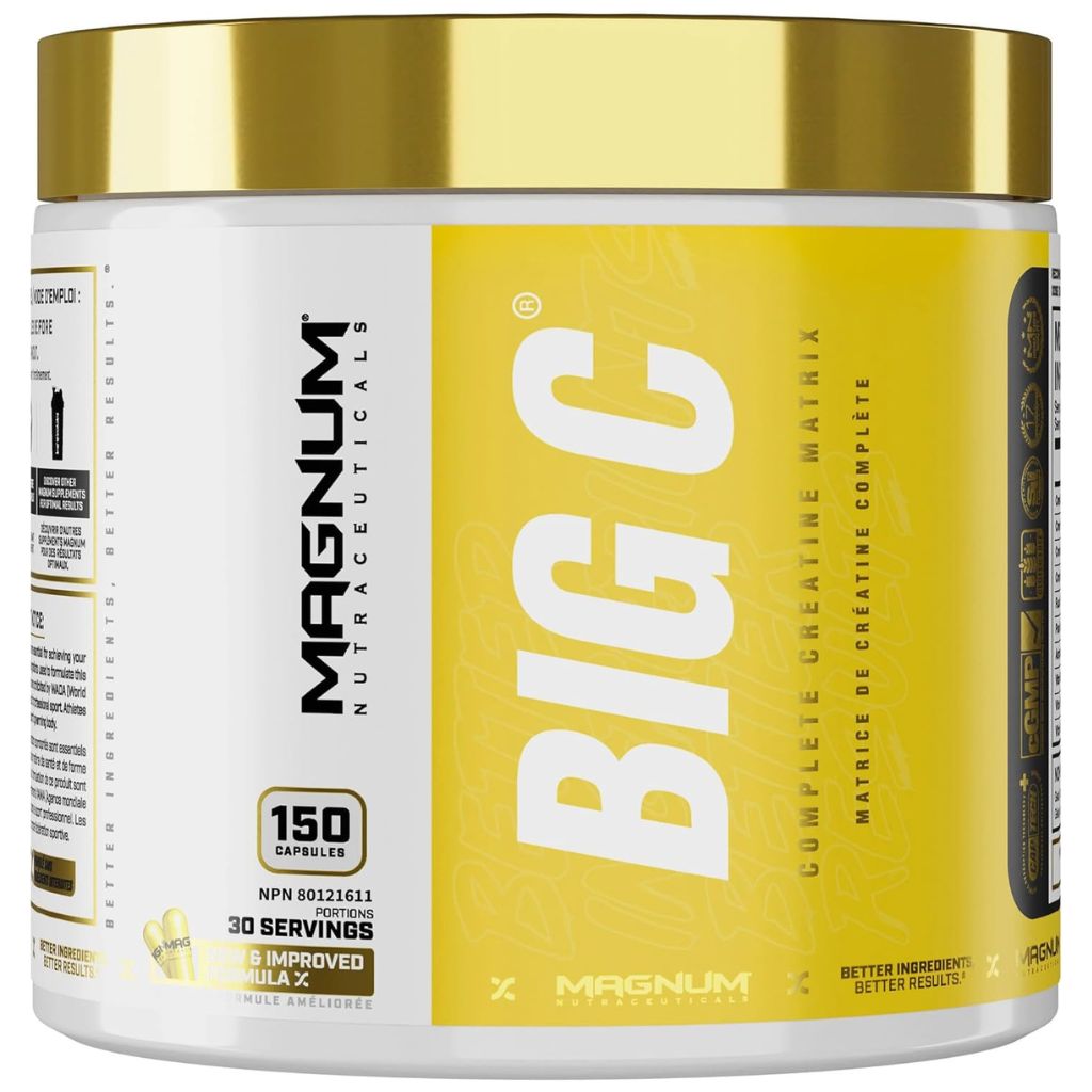Magnum BIG C CREATINE MATRIX, 150 Capsules