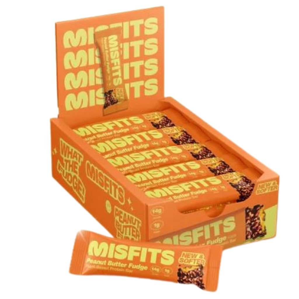 Misfits PLANT BASED PROTEIN BARS, 15 Bars/Box
