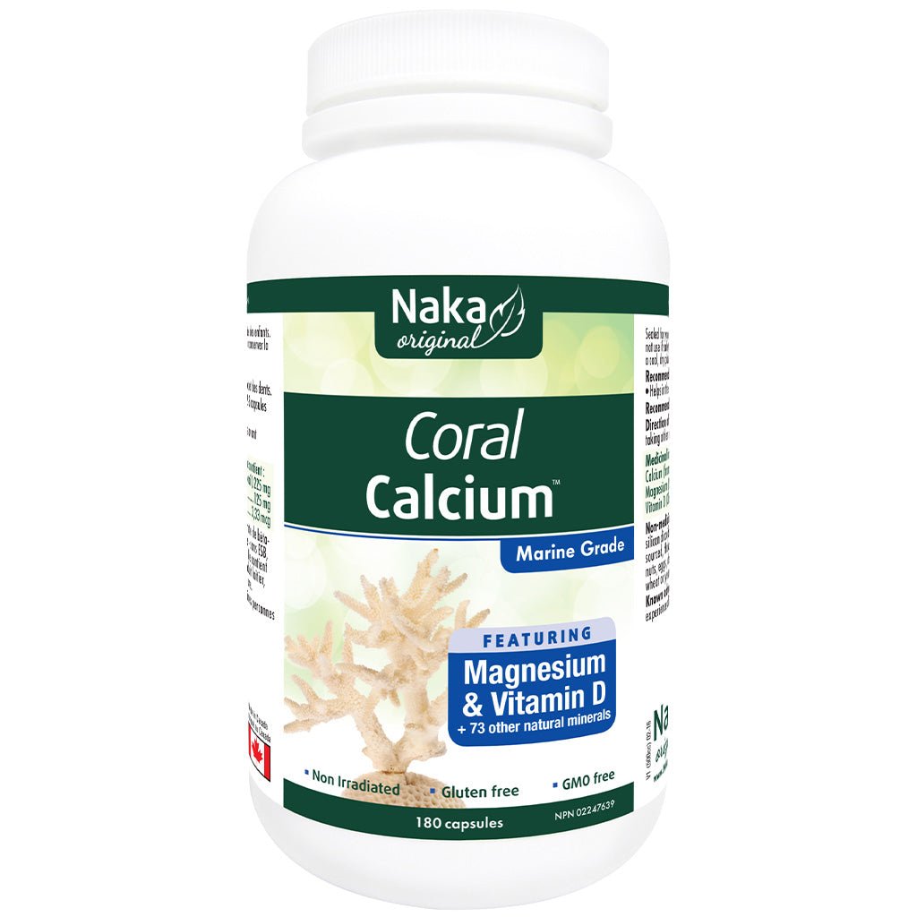 Naka Original CORAL CALCIUM, 180 Capsules
