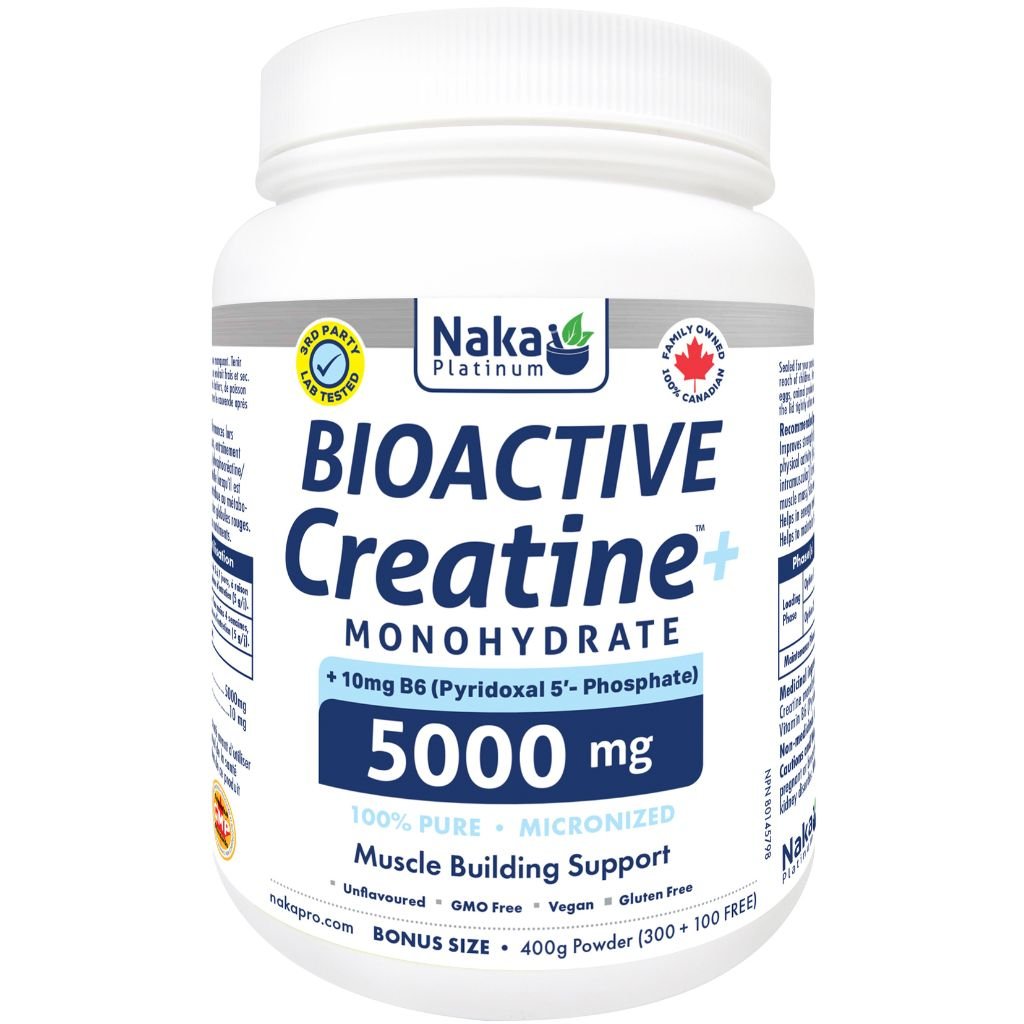 Naka Platinum BIOACTIVE CREATINE +B6, 400g
