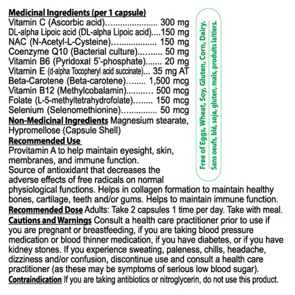 Nutridom DAILY MULTI ANTIOXIDANT 7, 60 VCaps