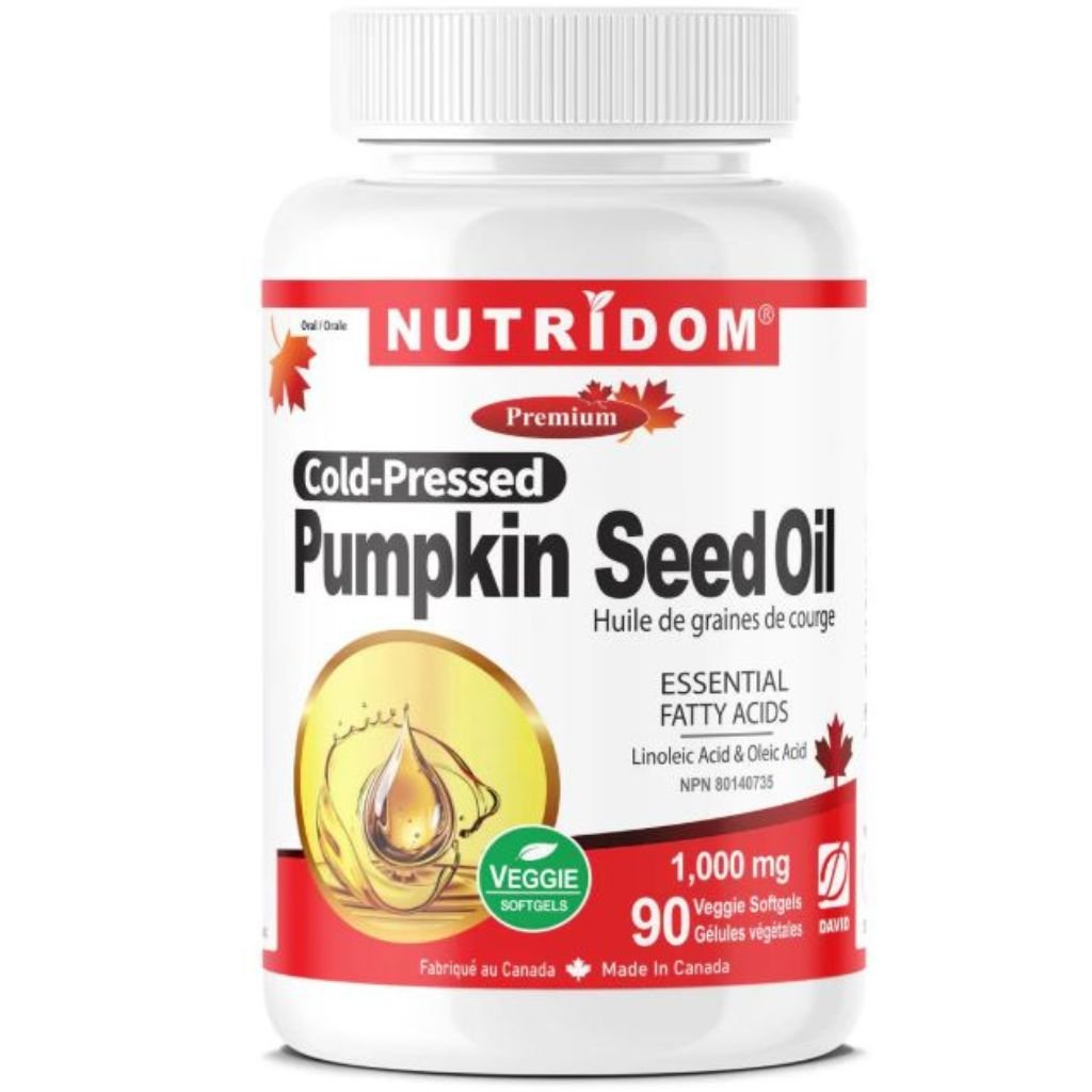 Nutridom PUMPKIN SEED OIL, 90 VCaps