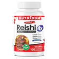 Nutridom REISHI MUSHROOM EXTRACT 4X, 120 VCaps