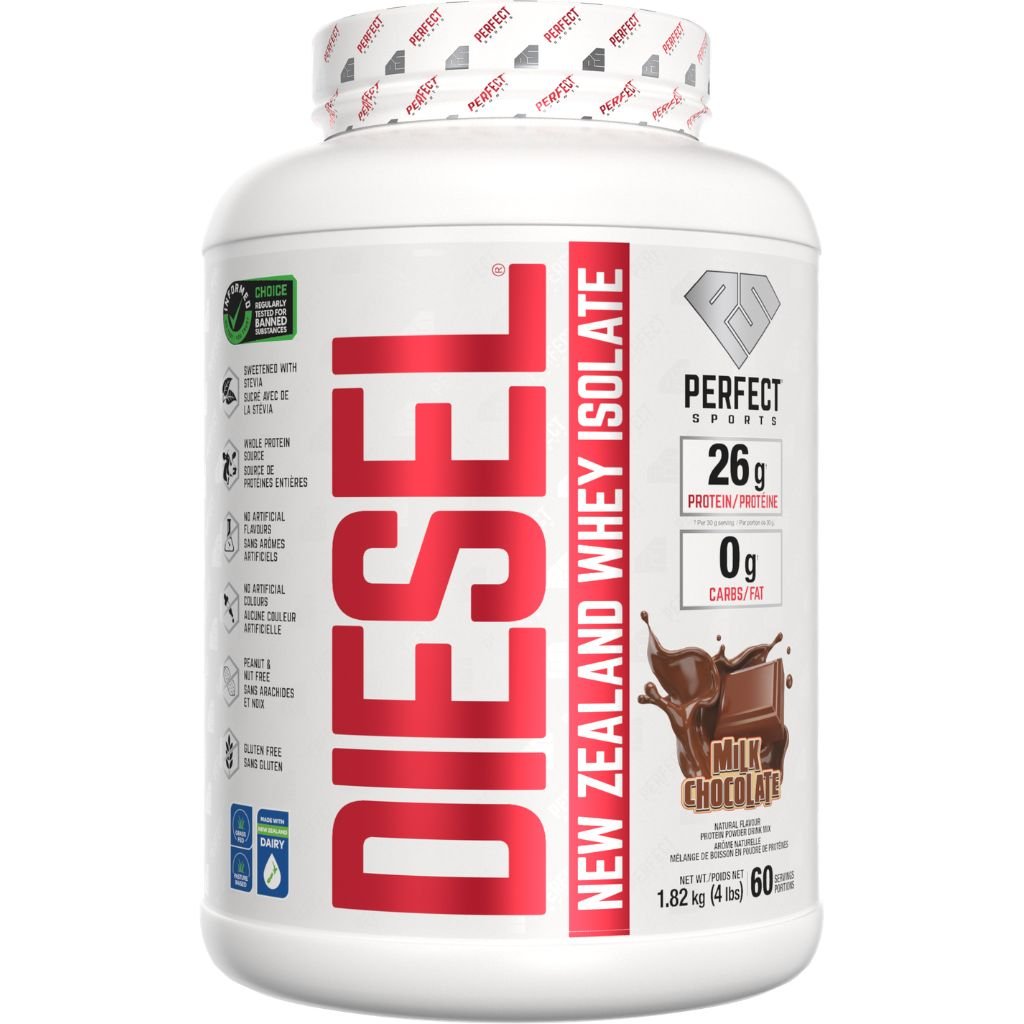 Perfect Sports DIESEL (New Zealand Whey Protein Isolate), 4lb
