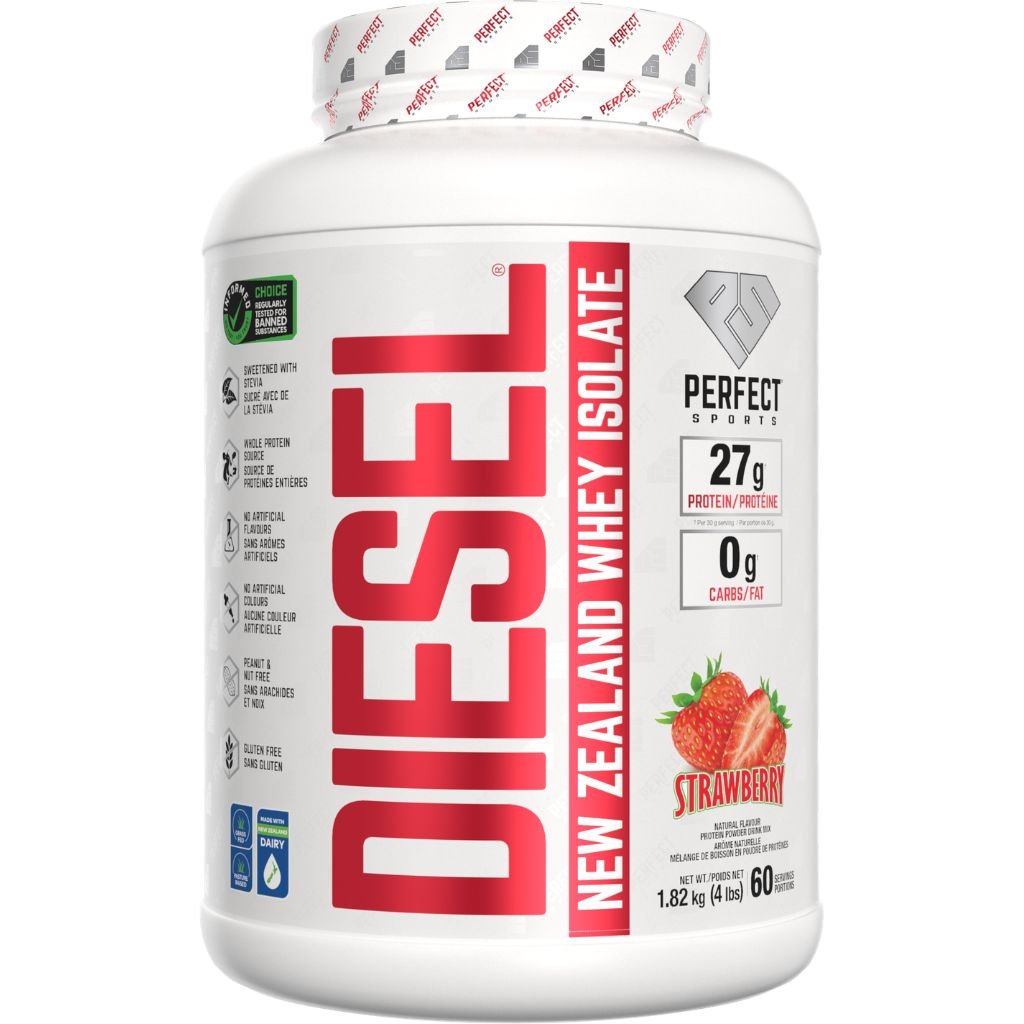 Perfect Sports DIESEL (New Zealand Whey Protein Isolate), 4lb