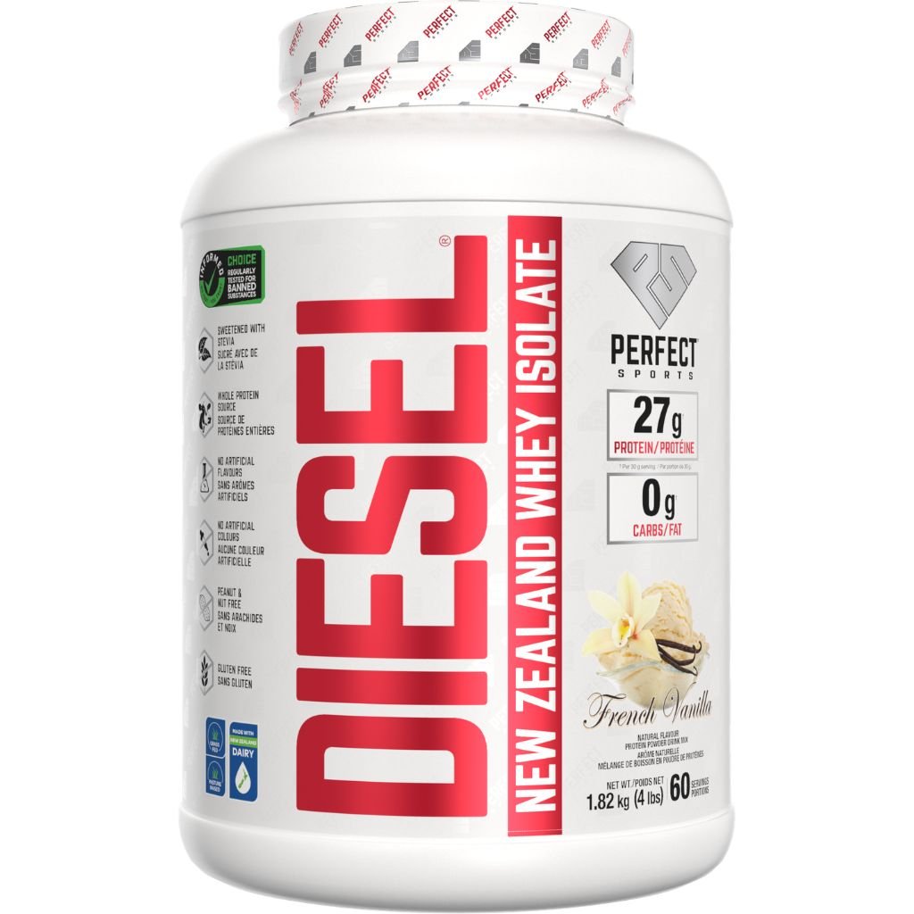 Perfect Sports DIESEL (New Zealand Whey Protein Isolate), 4lb