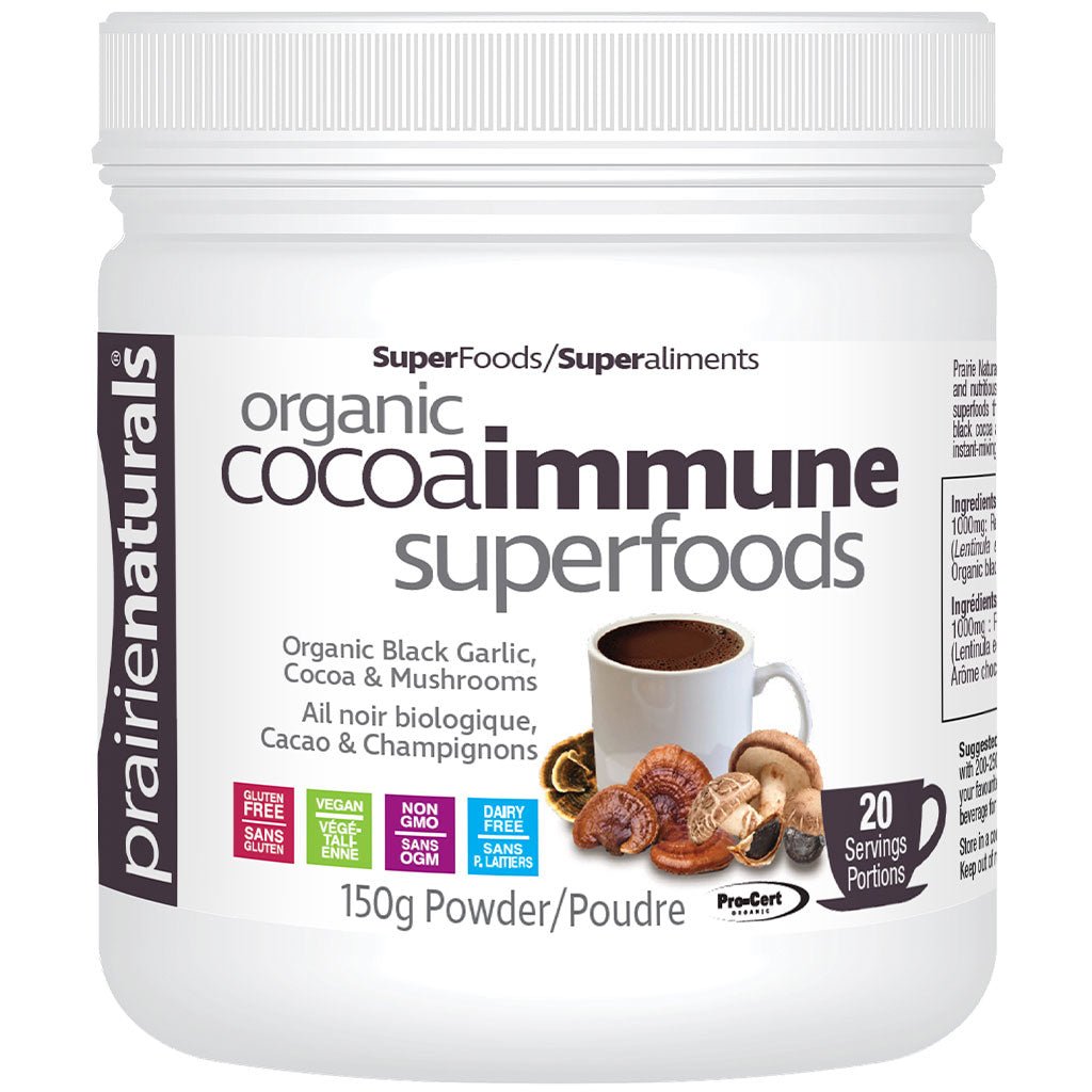 Prairie Naturals ORGANIC COCOAIMMUNE SUPERFOODS, 150g