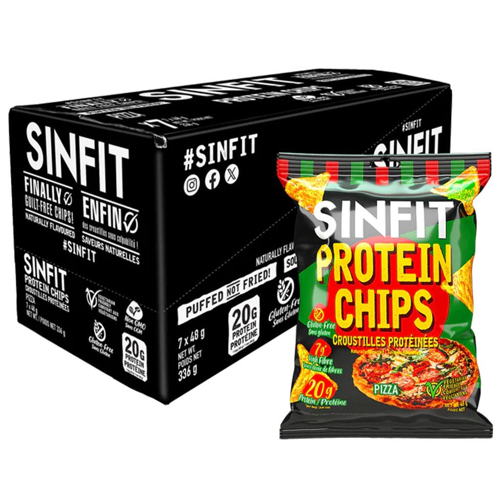 Sinfit PROTEIN CHIPS, 7 Bags/Box