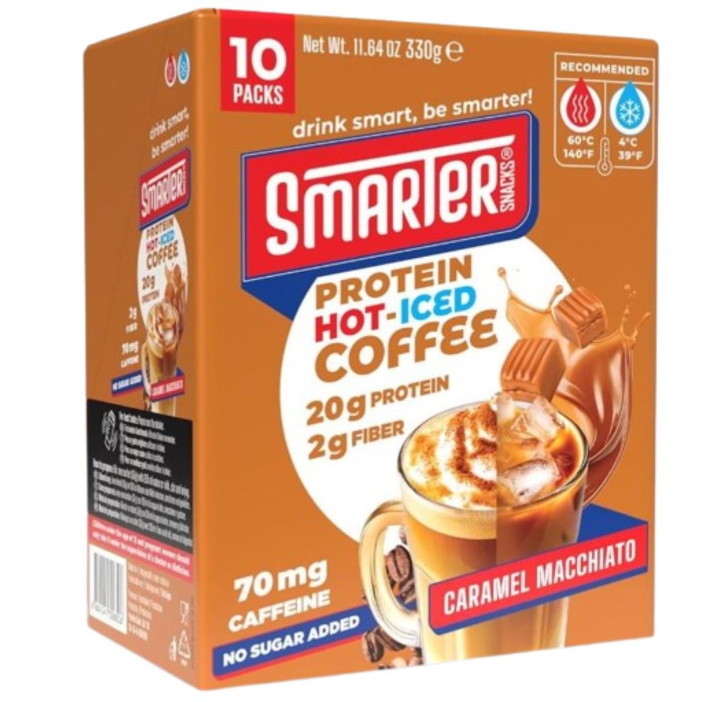 Smarter Snacks PROTEIN COFFEE, 10 Packs/Box