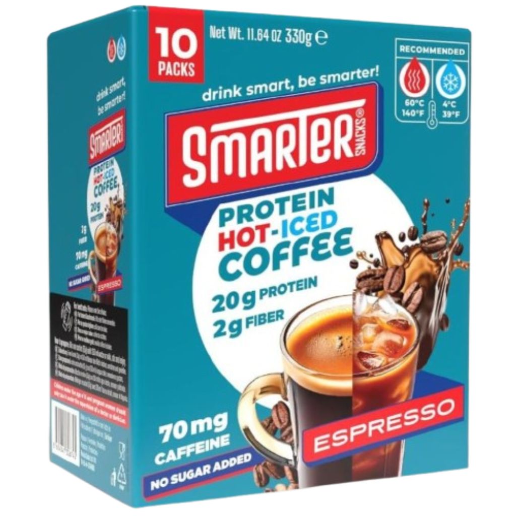 Smarter Snacks PROTEIN COFFEE, 10 Packs/Box