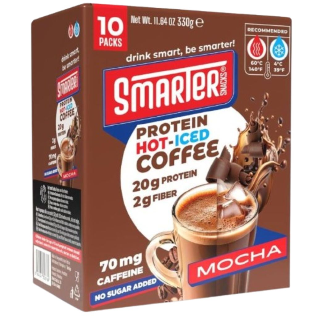 Smarter Snacks PROTEIN COFFEE, 10 Packs/Box