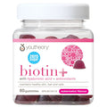Youtheory BIOTIN+ ZERO SUGAR GUMMIES, 60 Gummies