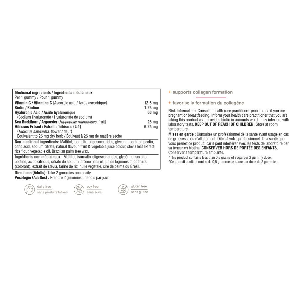 Youtheory BIOTIN+ ZERO SUGAR GUMMIES, 60 Gummies