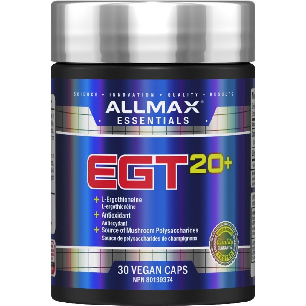 Allmax EGT20+ (L-Ergothioneine & Cordyceps), 30 VCaps