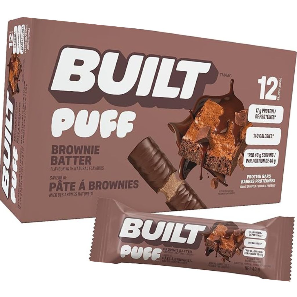 Built PUFF PROTEIN BARS, 12 Bars/Box