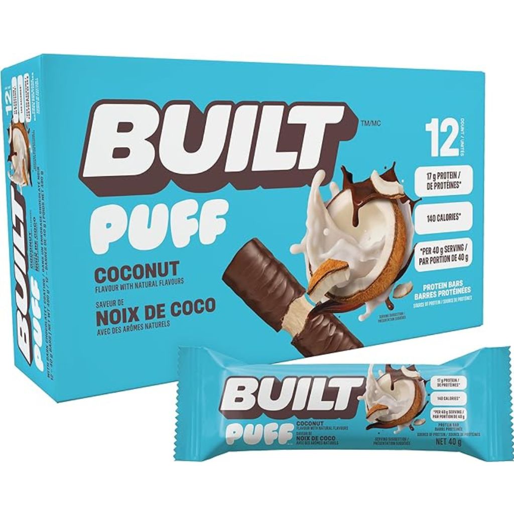 Built PUFF PROTEIN BARS, 12 Bars/Box