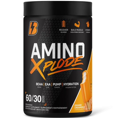 Bull Nutrition AMINO XPLODE (EAA/BCAA/Hydration), 60/30 Servings